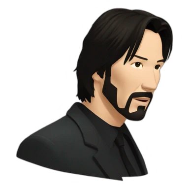 Keanu Reeves Neo Matrix sticker