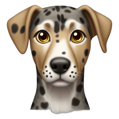 catahoula leopard dog emoji sticker
