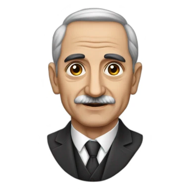 Armenian old president Levon Ter-Petrosyan sticker