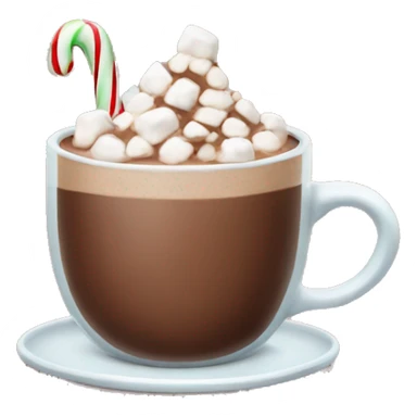 christmas hot chocolate  sticker