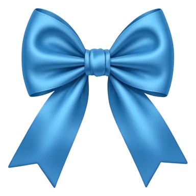 fiocco azzurro sticker