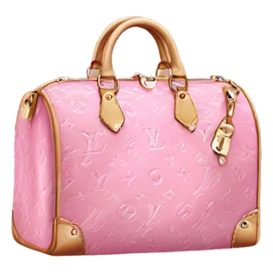 Pink louis vuitton bag sticker