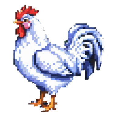 farm chicken sticker