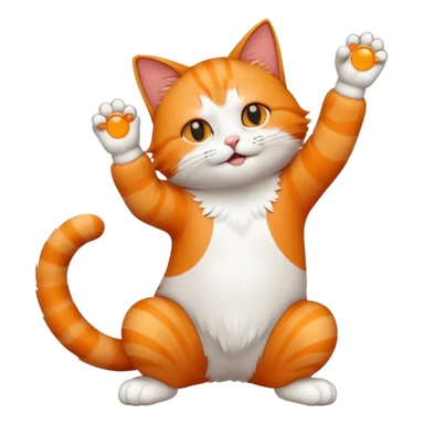 Cat dabbing  sticker