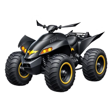 batmobile atv raptor 700 sticker