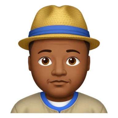 Jarrell "J-Boog" Houston Sr with dark brown hair sticker