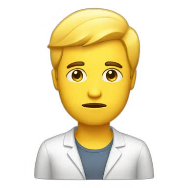 sad marketer sticker