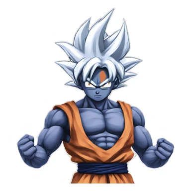 Goku ultra instinct sticker
