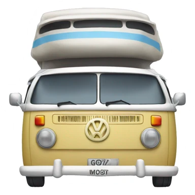 Vw campervan sticker