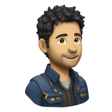 misha from honaki star rail sticker