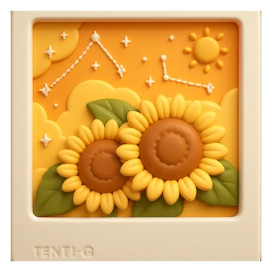 Draw exactly the same picture but in 3d ios style sticker