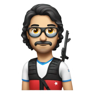 turkish olympic shooter sticker