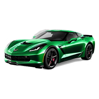 2024 Corvette green sticker