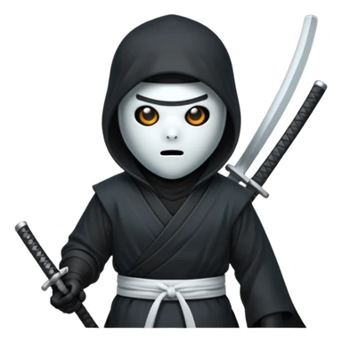 👻 + 🥷🏻 sticker