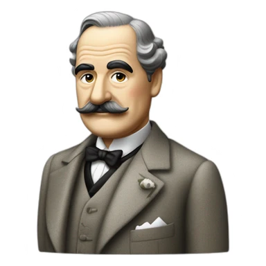 Agatha Christie's poirot sticker