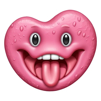 human tongue sticker