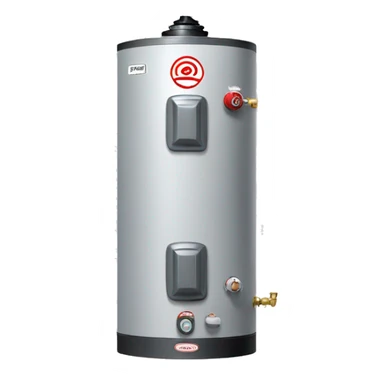 WATER HEATER RHEEM sticker