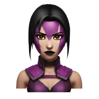 Sad Mileena Mortal Kombat X sticker