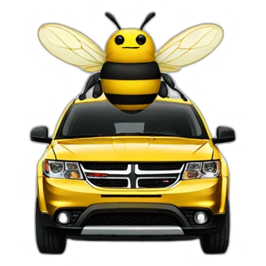 Dodge journey bee sticker