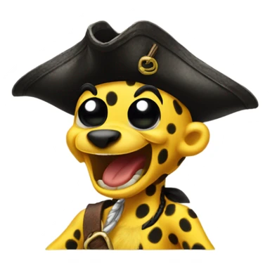 marsupilami pirate sticker