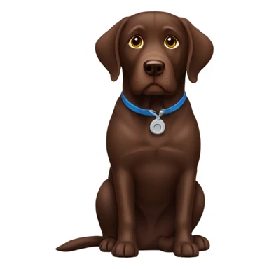 Chocolate lab, weight lifting sticker