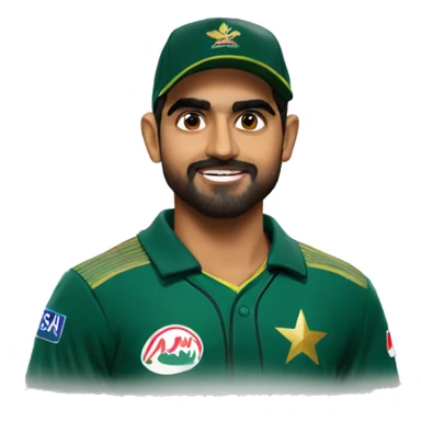 babar azam emoji  sticker