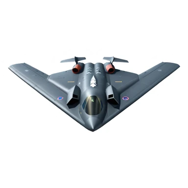 Assault Northrop Jet b-2 spirit sticker