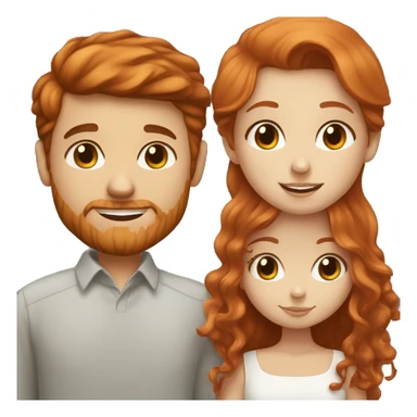 Redhead girl & Brown haired white boy kissing sticker