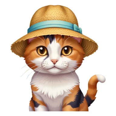 A cute cat at the beach and ocean at sunset sticker