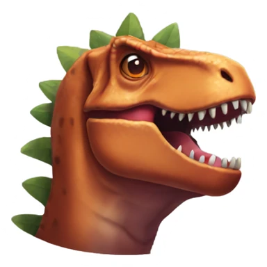 Bloc fruit T rex fruit sticker