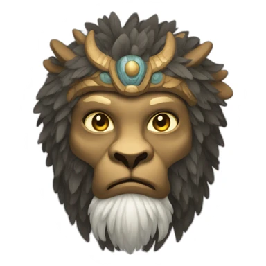 Amaru mythological creature sticker