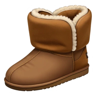cozy autumn ugg slippers sticker
