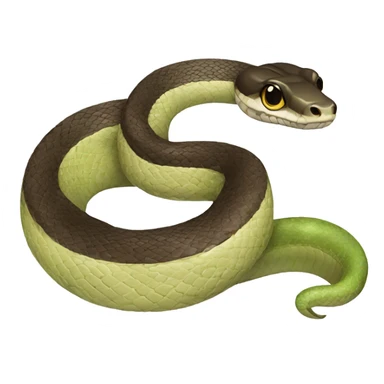 Beautiful snake sticker