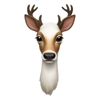 Piebald deer  sticker