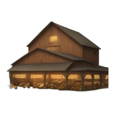 big lumber factory sticker