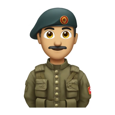 Turkish soldier sticker