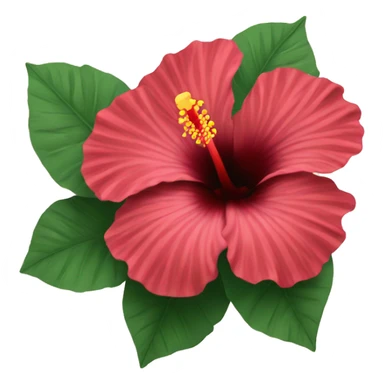 hibiscus sticker