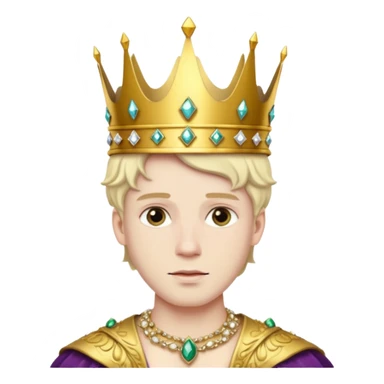 White Prince sticker