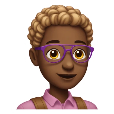 🥰 with 💜 sticker