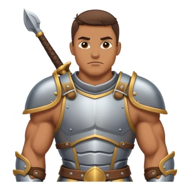 Warrior waiting for five o’clock on a Friday  sticker