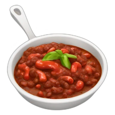 disgusting chili con carne sticker