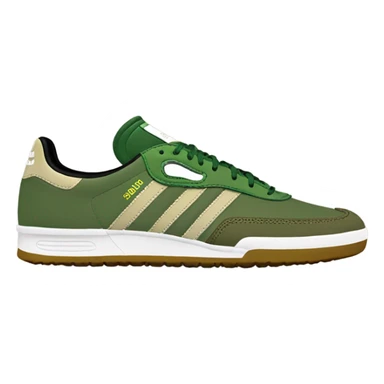 khaki green adidas samba sticker
