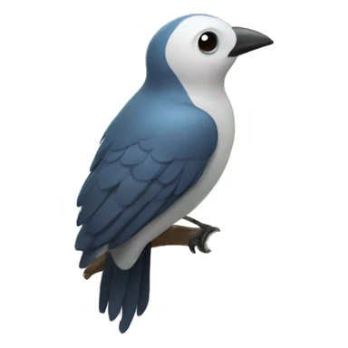 bird watching person sticker