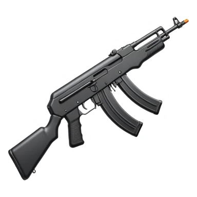 Kalashnikov assault rifle sticker