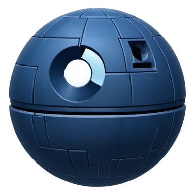 deathstar blueberry sticker