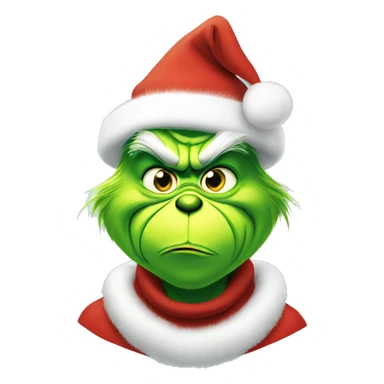 Grinch at Christmas  sticker