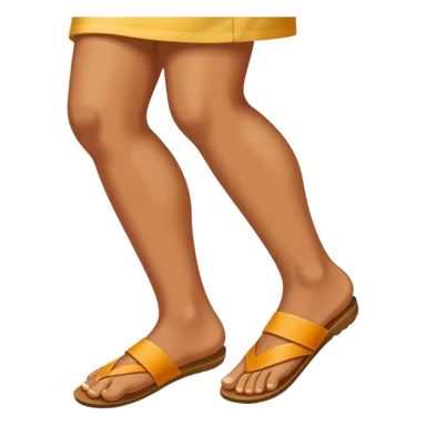 pied qui promène un pied  sticker