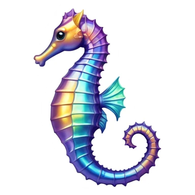 Морской конек sticker