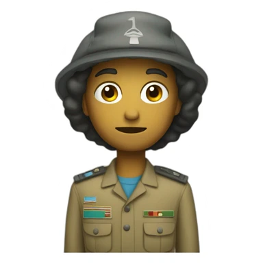 Un emoji fatigué sticker