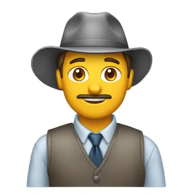 apoderado trabajando con alumno sticker